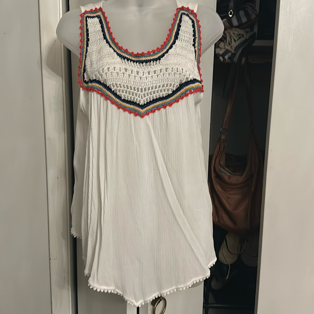 Beautiful comfortable summer top sleeveless
